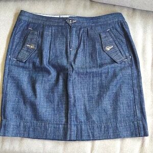 Tommy Hilfiger chambray Skirt, New with tag, Sz 4-6